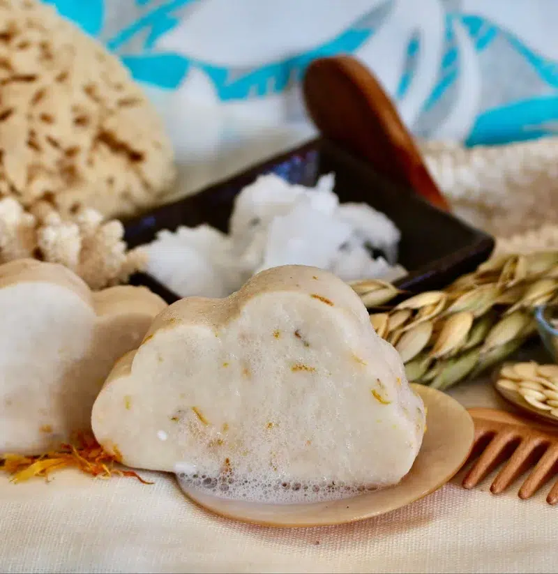 Shampoing solide Alizé – Route Mandarine | Douceur cheveux sensibles